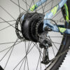 Vélo VTT électrique semi-rigide 27'5" E-ST 100 BLEU