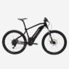 Vélo VTT électrique semi-rigide 27,5" E-ST520 Noir Violet