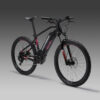 Vélo VTT électrique semi-rigide 27,5" E-ST520 Noir Violet