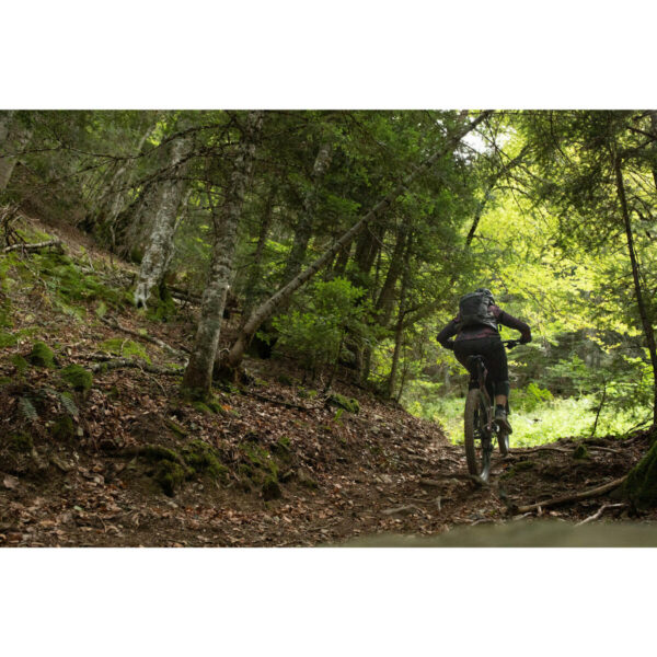 vélo VTT électrique semi-rigide 27,5" femme E-ST 500 prune