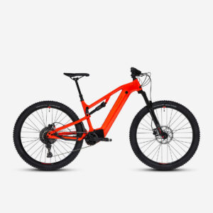 Vélo VTT électrique tout suspendu 29" E-EXPL 520 S Rouge vif