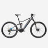 Vélo VTT ELECTRIQUE tout suspendu 29" STILUS E-TRAIL Gris