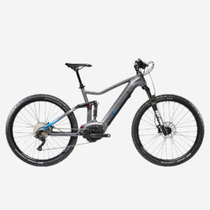 Vélo VTT ELECTRIQUE tout suspendu 29" STILUS E-TRAIL Gris