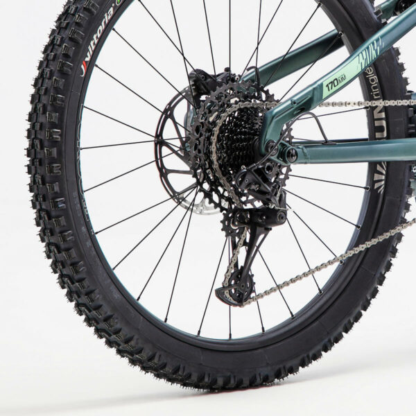 Vélo VTT électrique tout suspendu 29"/27,5" STILUS E-BIG MOUNTAIN vert
