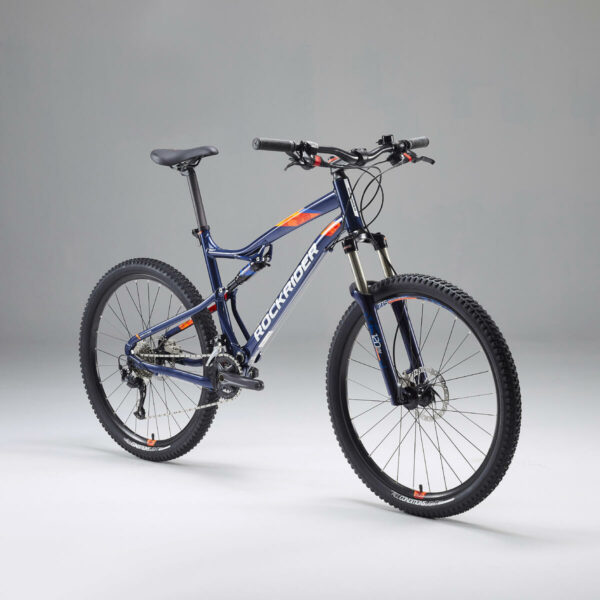 Vélo vtt tout SUSPENDU ST 540 S BLEU ORANGE 27,5"