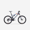 Vélo vtt tout SUSPENDU ST 540 S BLEU ORANGE 27,5"