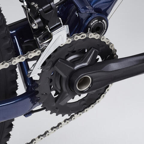 Vélo vtt tout SUSPENDU ST 540 S BLEU ORANGE 27,5"