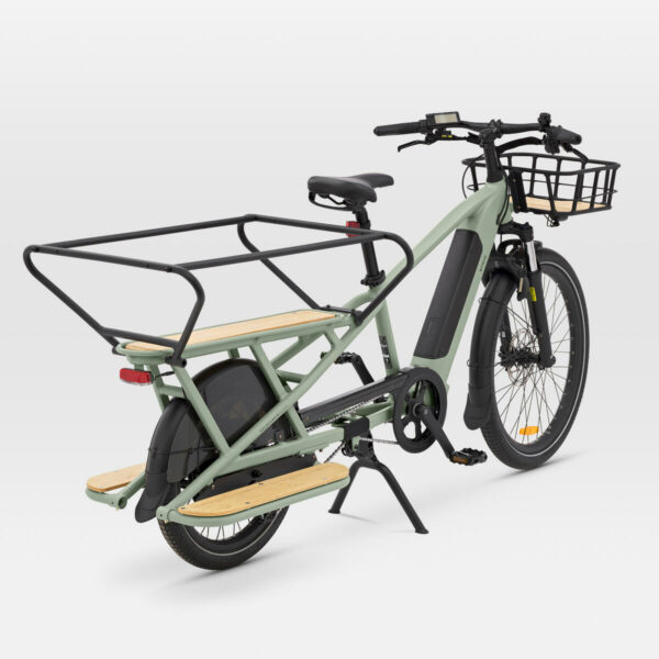Vélocargo électrique Longtail CHARGEMENT ARRIERE R500E